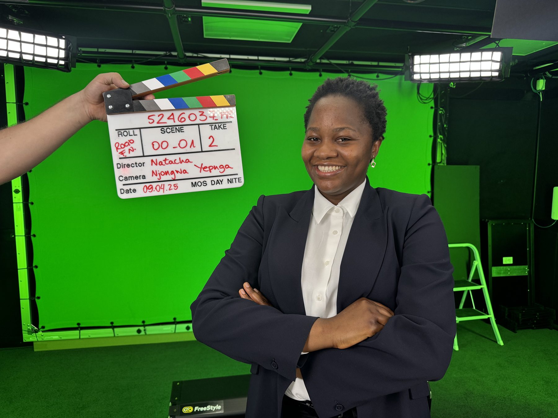 Natacha NJONGWA YEPNGA en studio